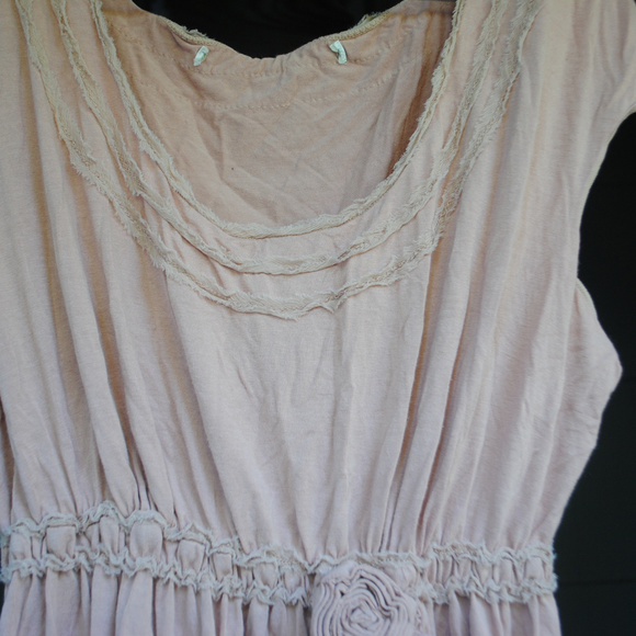 pink off shoulder roseshirt - Picture 3 of 4